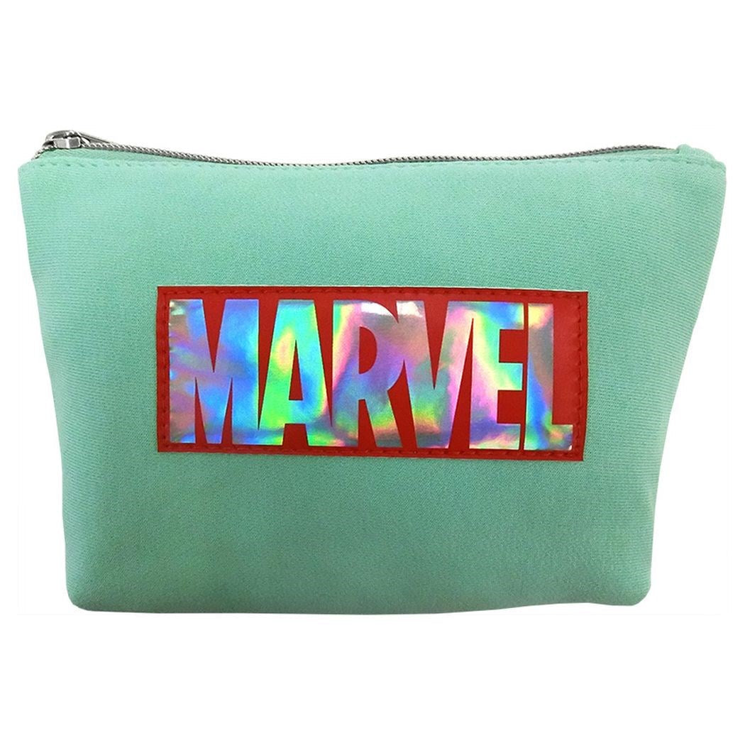 マーベル グッズ 化粧ポーチ メイクポーチ ミント 小物入れ ペンポーチ MARVEL プレゼント 男の子 女の子 ギフト