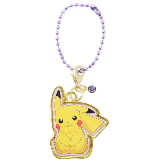 ポケットモンスター キャラクター キーチェーン 誕生石カラーキーホルダー 12月 タンザナイト ピカチュウ ポケモン プレゼント 男の