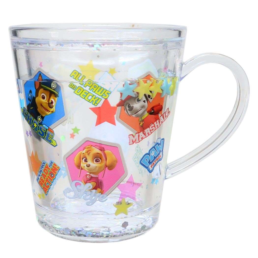 パウパトロール アニメキャラクター プラカップ ウォーターカップ スタークリア