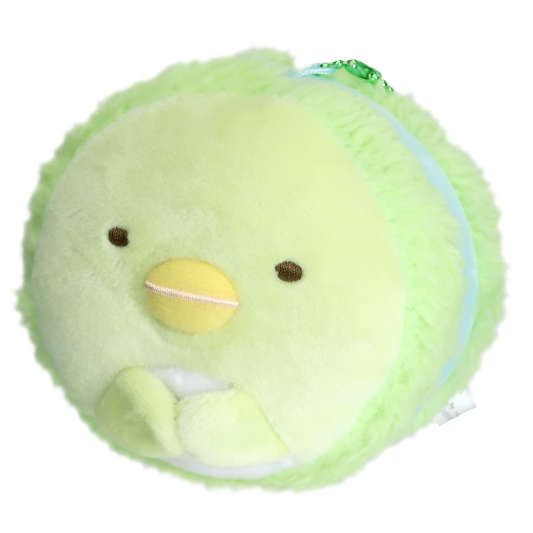 すみっコぐらし ミニ ぬいぐるみ もっちり マカロン マスコット ぺんぎん？ サンエックス ティーズファクトリー プレゼント