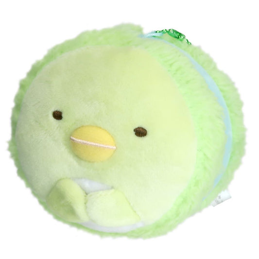 すみっコぐらし ミニ ぬいぐるみ もっちり マカロン マスコット ぺんぎん？ サンエックス ティーズファクトリー プレゼント