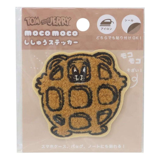 トムとジェリー ワーナーブラザース キャラクター ワッペン モコモコ刺繍ステッカー ジェリー
