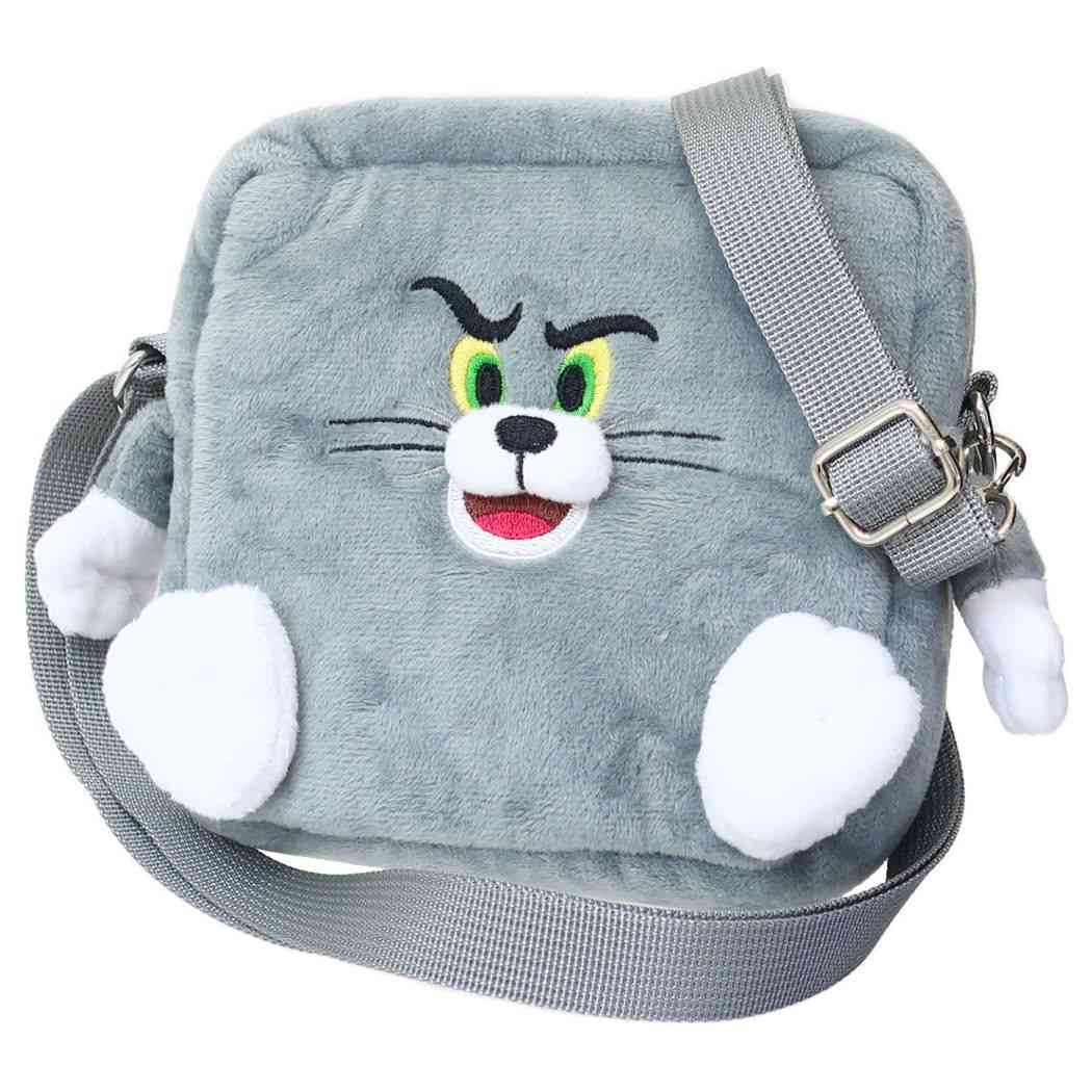 トムとジェリー グッズ ショルダーバッグ キャラクター ぬいぐるみポシェット