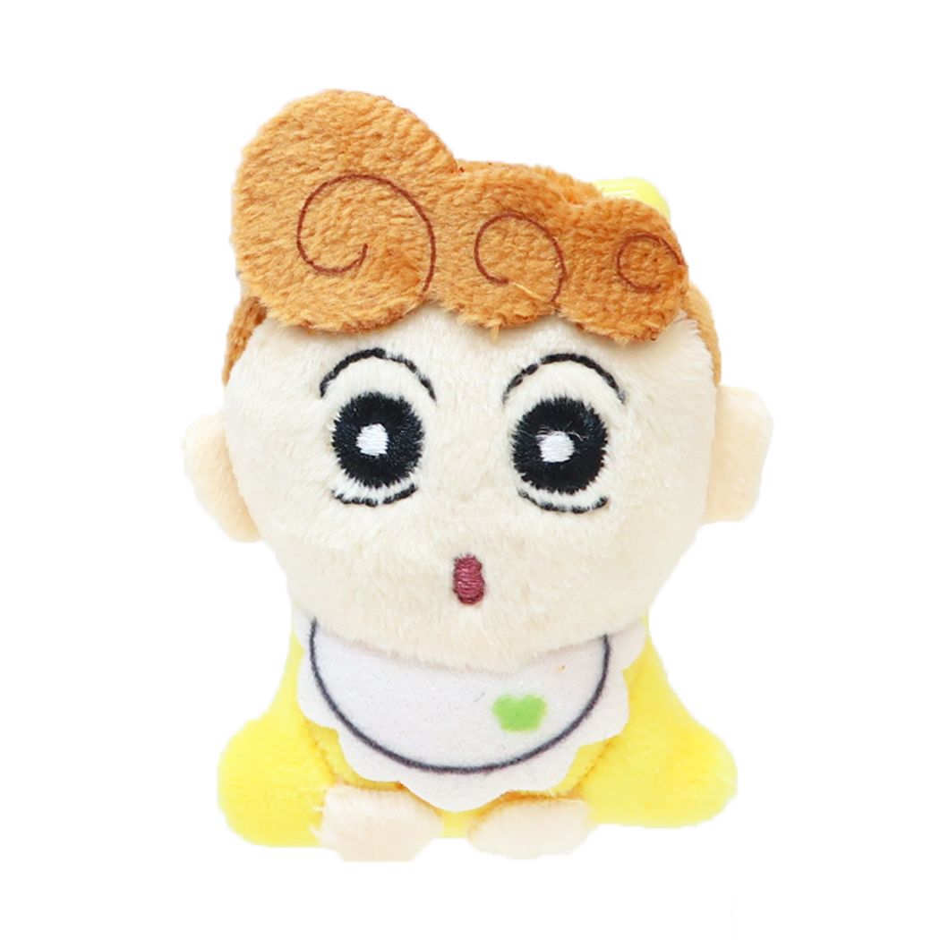 クレヨンしんちゃん アニメキャラクター バッジ ぬいぐるみバッジ ひまわり