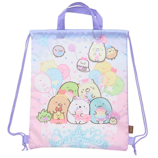 すみっコぐらし グッズ ナップサック サンエックス キャラクター 体操服バッグ