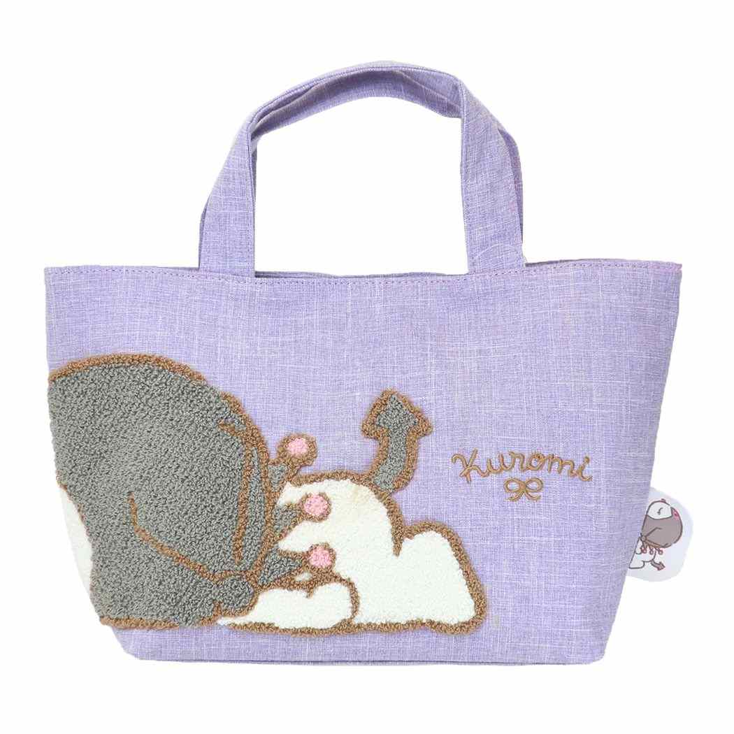クロミ グッズ ランチバッグ キャラクター サガラ刺繍トートバッグ だらりん 606