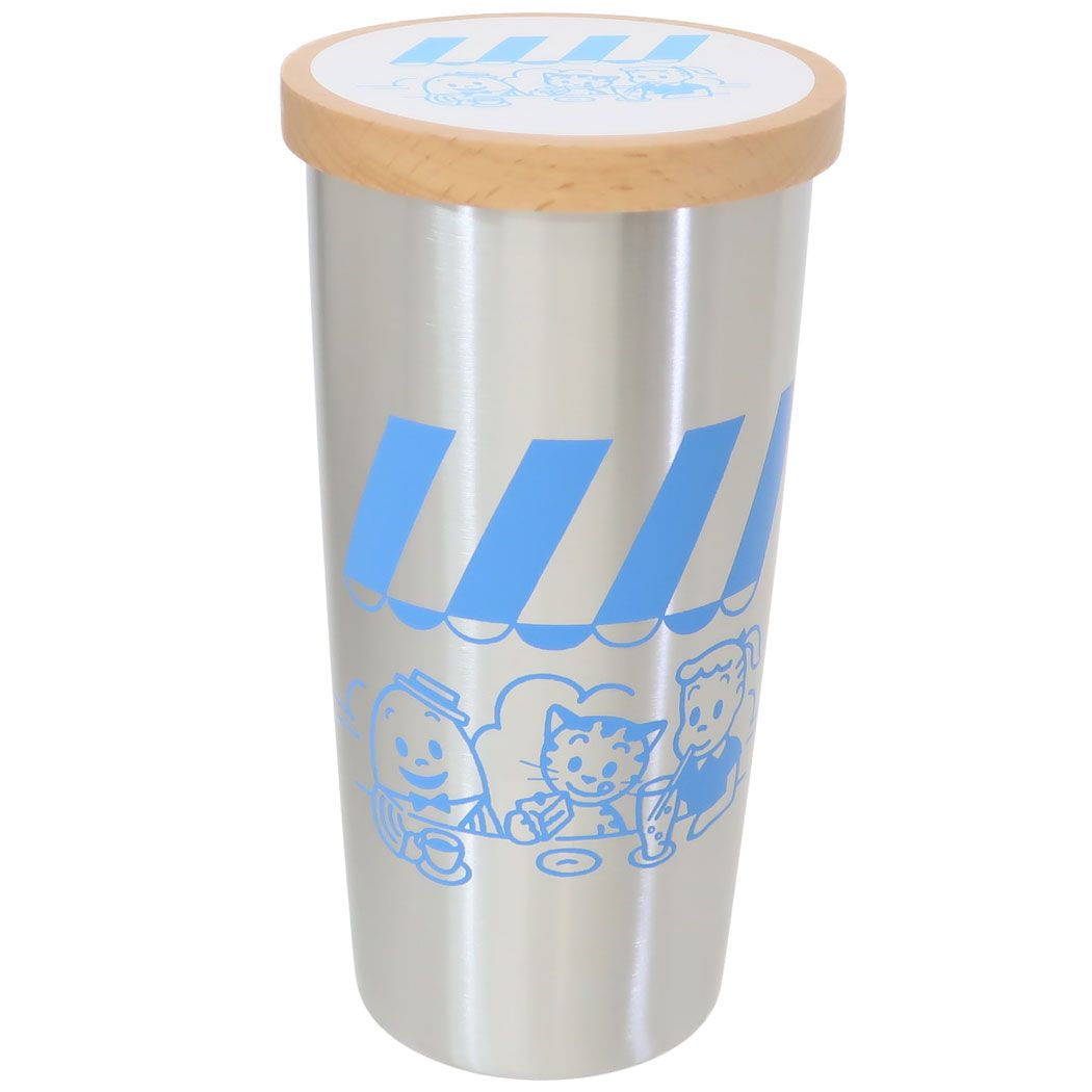 オサムグッズ グッズ 保温保冷コップ キャラクター 蓋付き真空タンブラー 440ml
