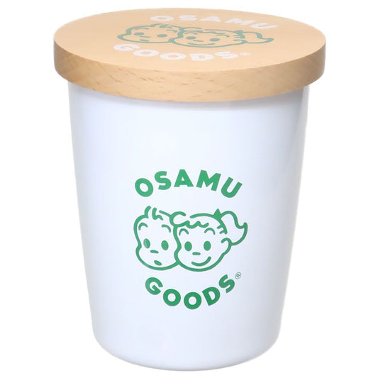 オサムグッズ Osamu Goods キャラクター 保温保冷コップ ステンレス真空2wayタンブラー280ml ロゴ風