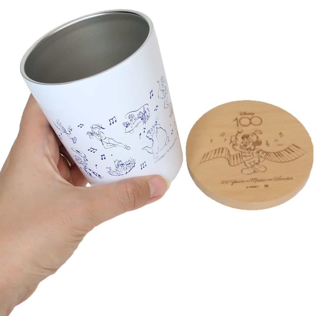 蓋付真空2wayタンブラー280ml ディズニーキャラクター 保温保冷コップ ディズニー ヤクセル D100MW