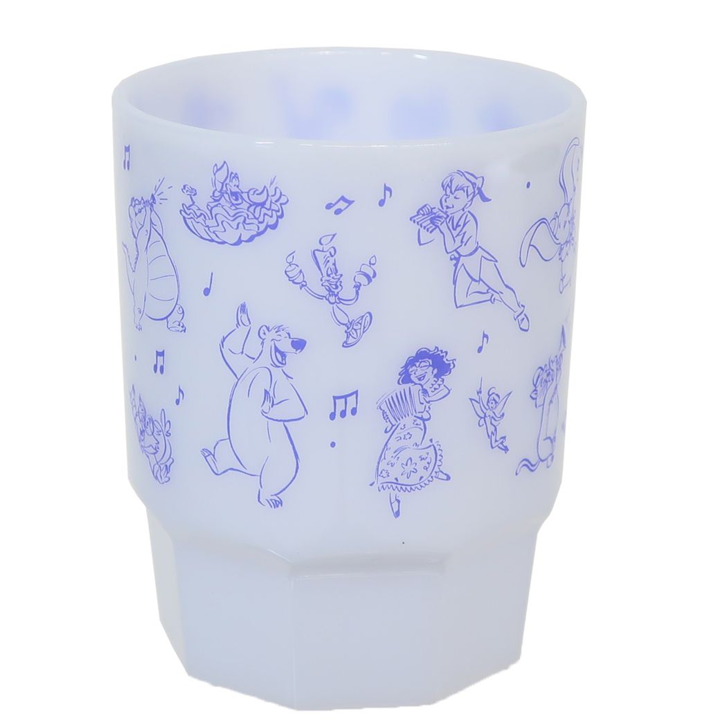プラコップ ディズニーキャラクター カフェスタッキングタンブラー280ml ディズニー D100MW 280ml プラスチック製 食器