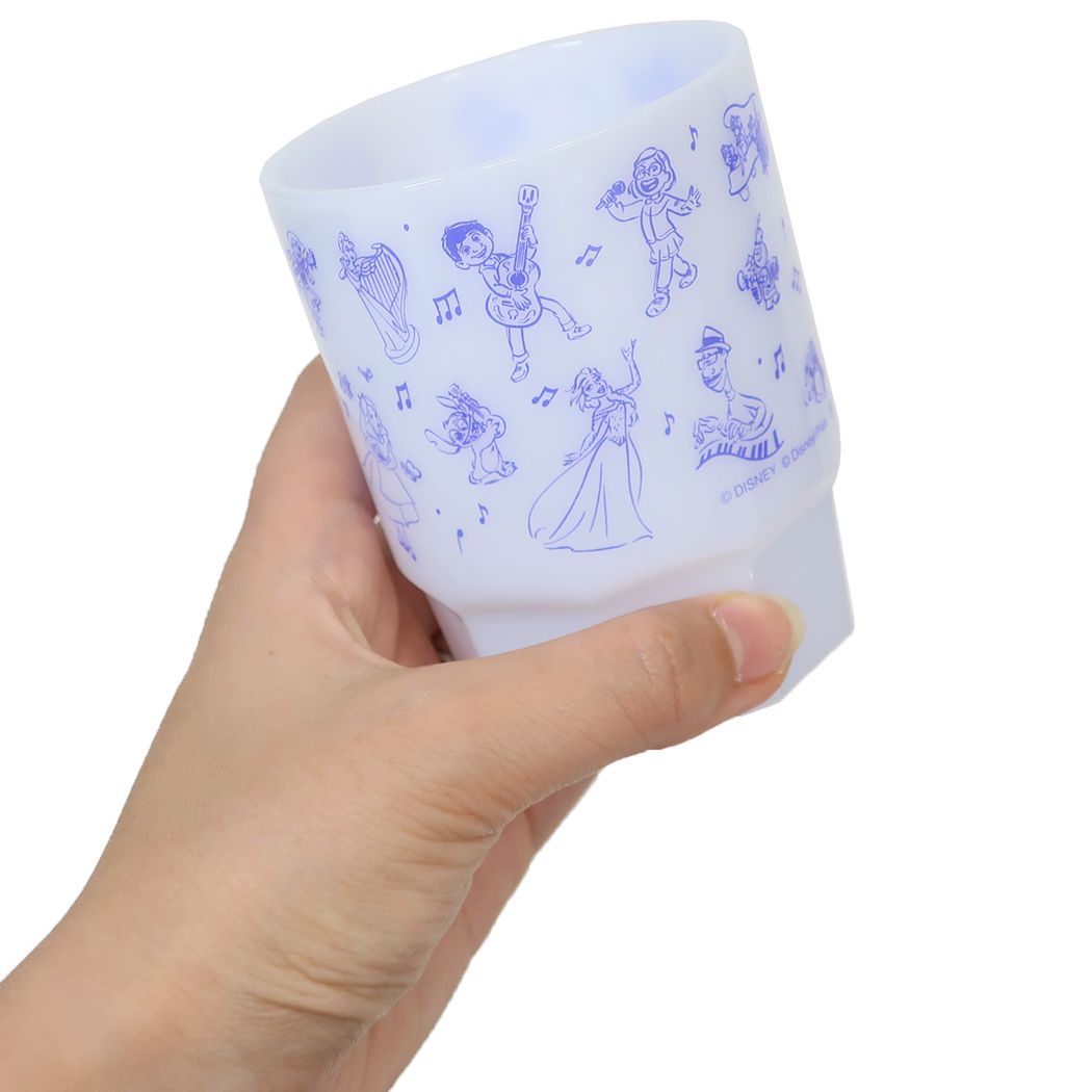 プラコップ ディズニーキャラクター カフェスタッキングタンブラー280ml ディズニー D100MW 280ml プラスチック製 食器