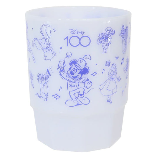 プラコップ ディズニーキャラクター カフェスタッキングタンブラー280ml ディズニー D100MW 280ml プラスチック製 食器