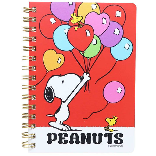 スヌーピー A6リングノート ピーナッツ リングノート キャラクター PEANUTS 新入学